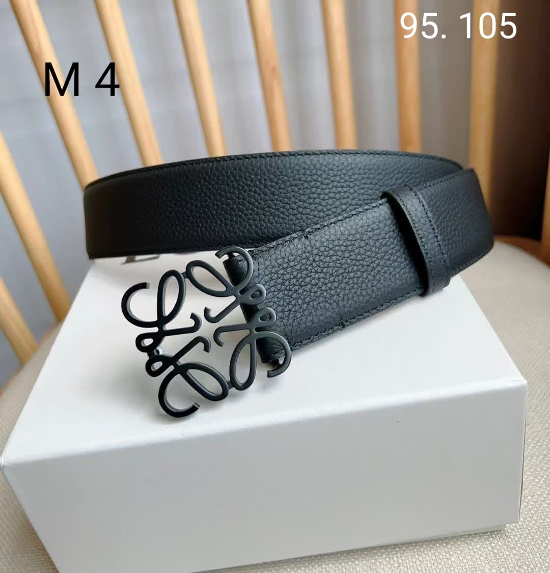 Loewe Black Premium Quality Belt-0