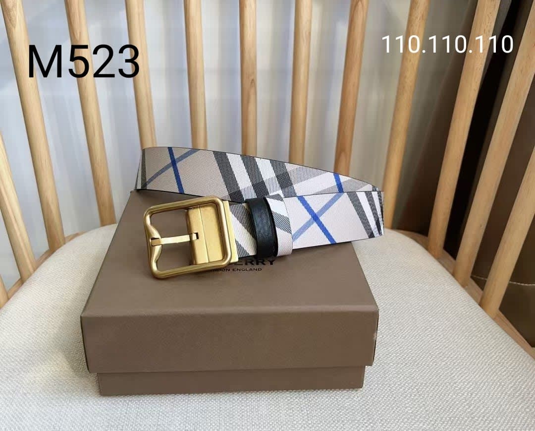Burberry Golden Premium Quality Leather Belt-0