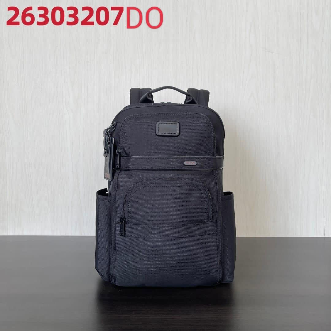 Tumi Expandable Organizer Laptop Black Bag-0