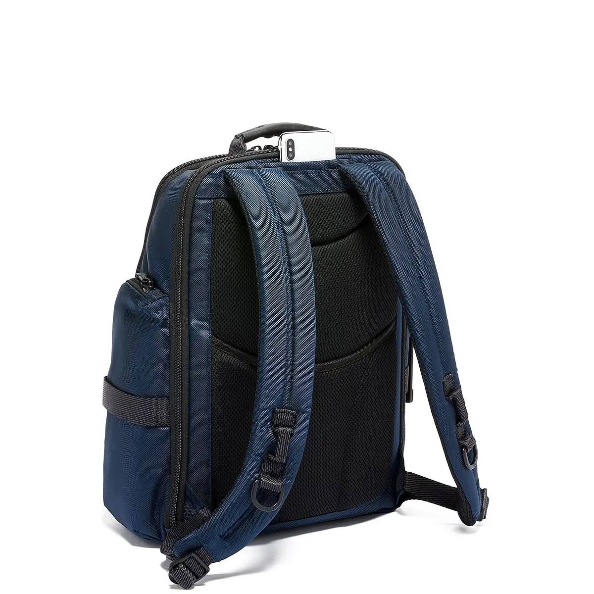 Tumi Sheppard Deluxe Brief Pack Backpacks Navy Blue Bag-1