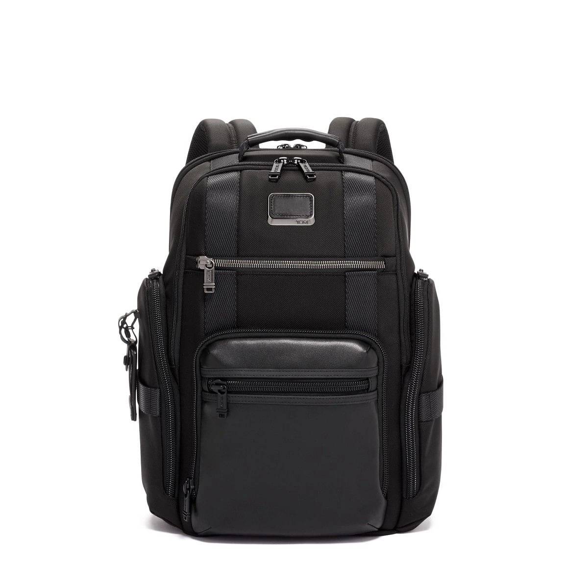 Tumi Expandable Organizer Laptop Black Bag-0
