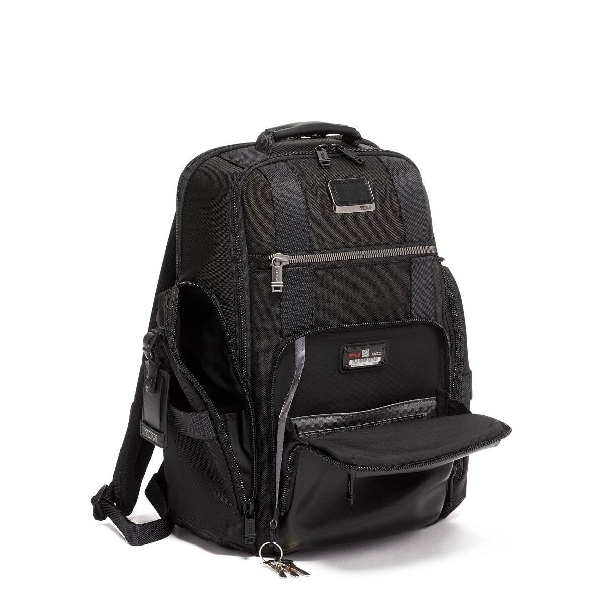 Tumi Expandable Organizer Laptop Black Bag-4