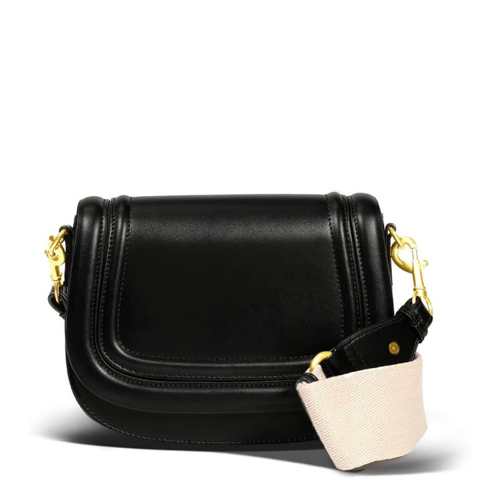 Zara Embroidered Vegan Leather small Shoulder Bag-0