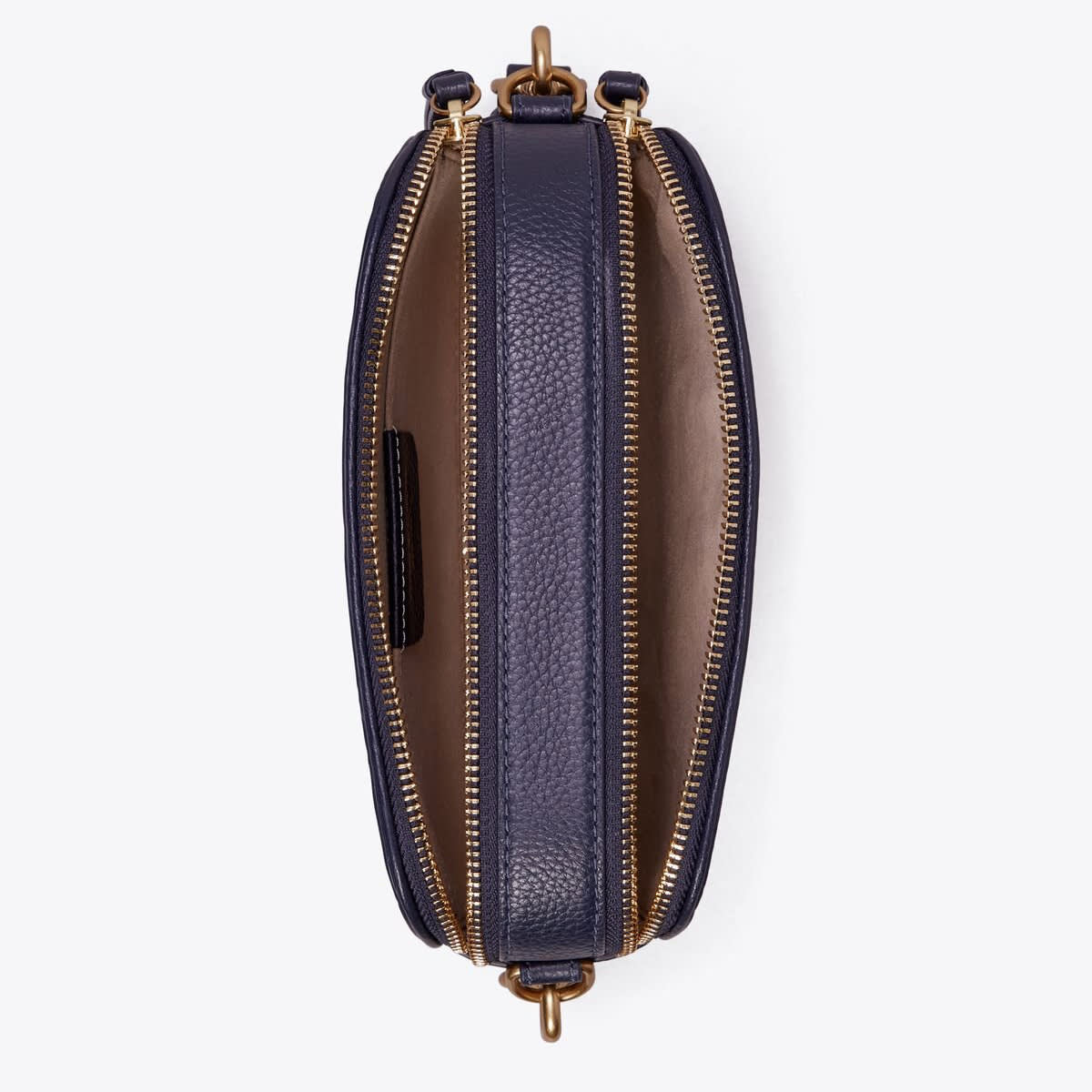 Tory Burch Mini Miller Blue Crossbody Bag-3