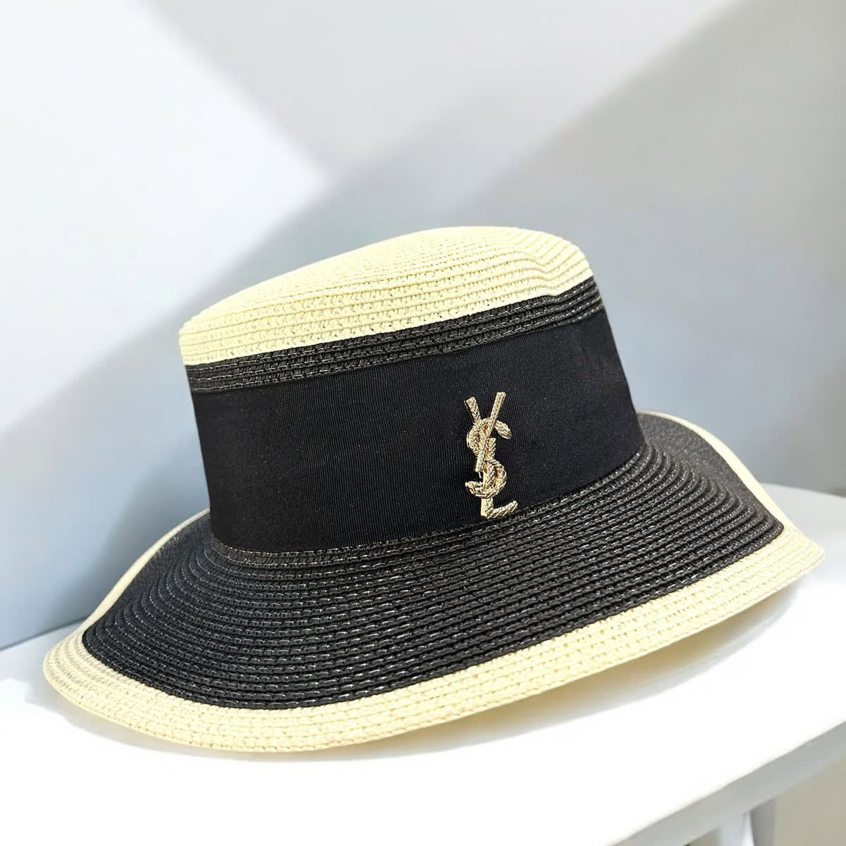 YSL Black Premium Bucket Hat-1