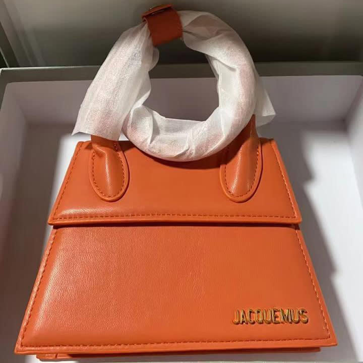 Jacquemus Chiquito Orange Handbag-0