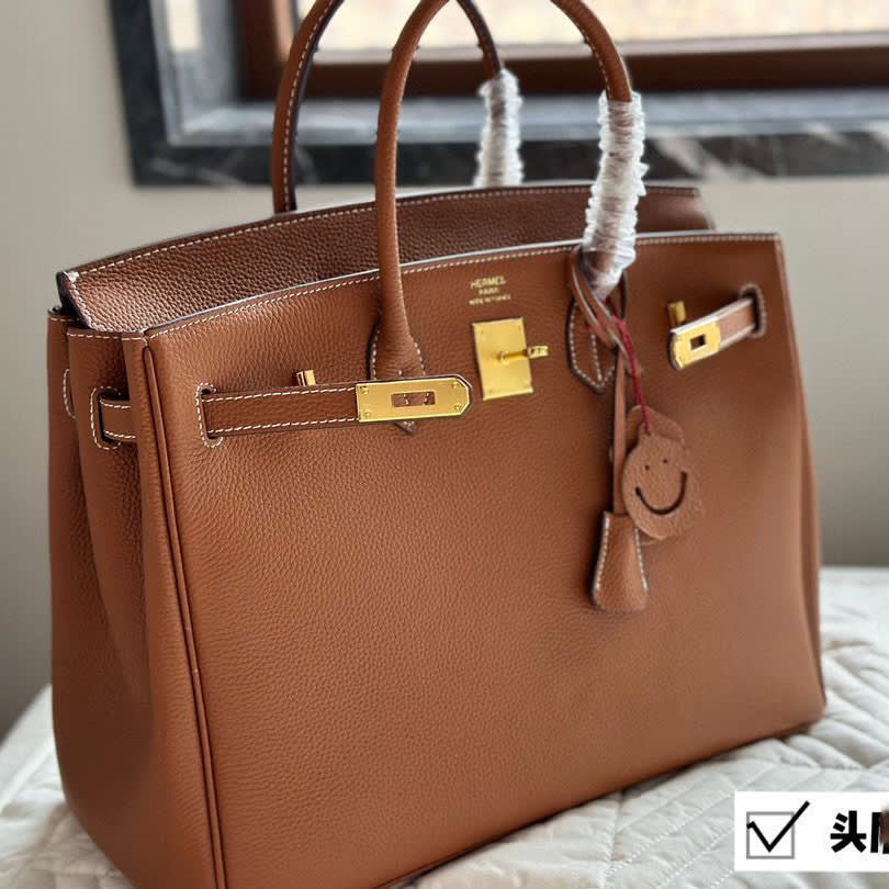 Hermes Light Brown Premium Quality Bag-0