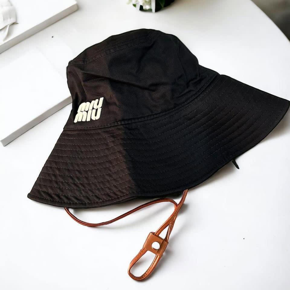 Miu Miu Black Premium Bucket Hat-2