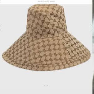 Gucci Canvas Brown Premium Bucket Hat-1