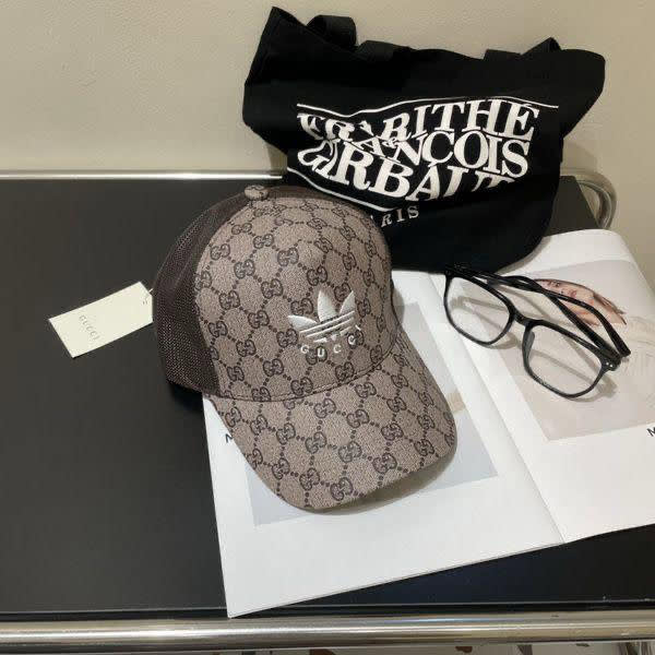 Gucci x Adidas Brown Premium Cap-2