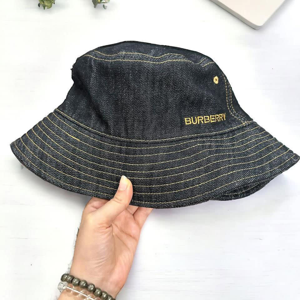 Burberry Embroidered Black Premium Cap-0