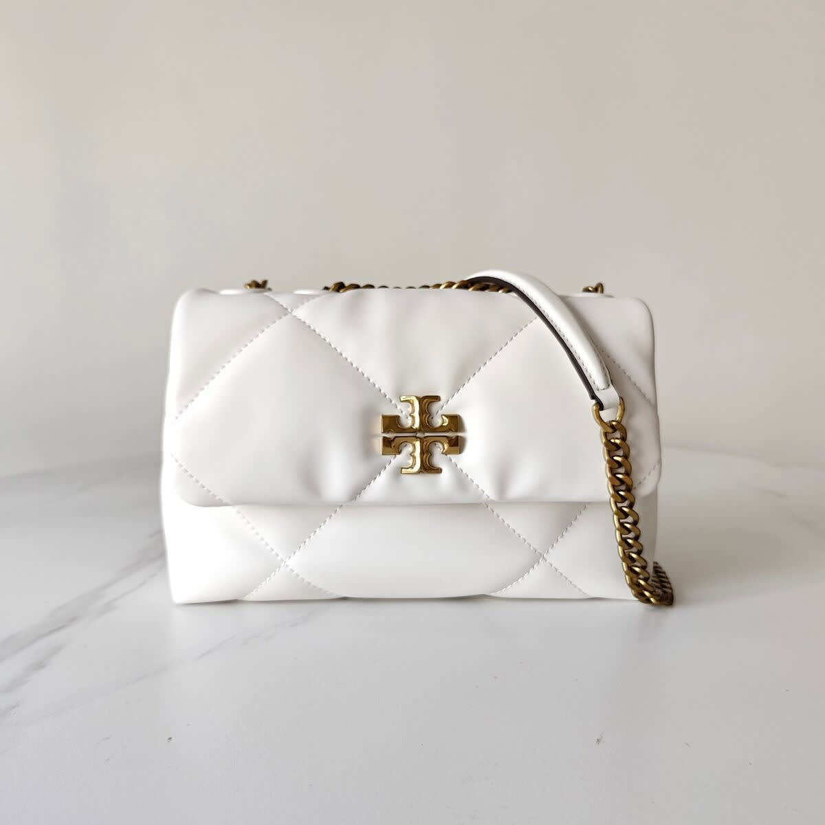 Tory Burch Mini Miller White Crossbody Bag-0
