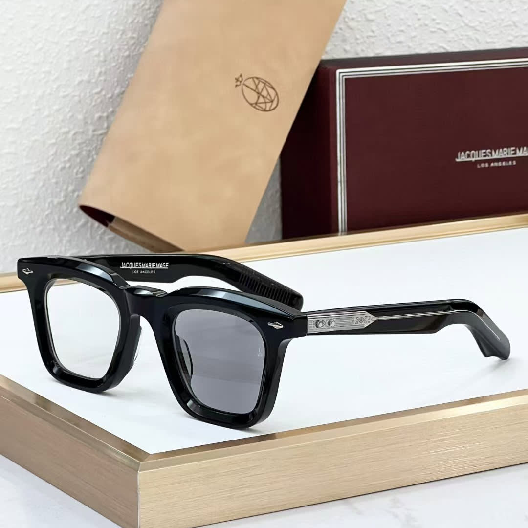 Jacques Marie Mage Black Luxury Sunglasses-0