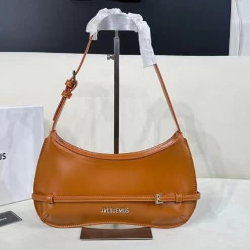 Jacquemus Le Chiquito Moyen Brown Tote Bag-0