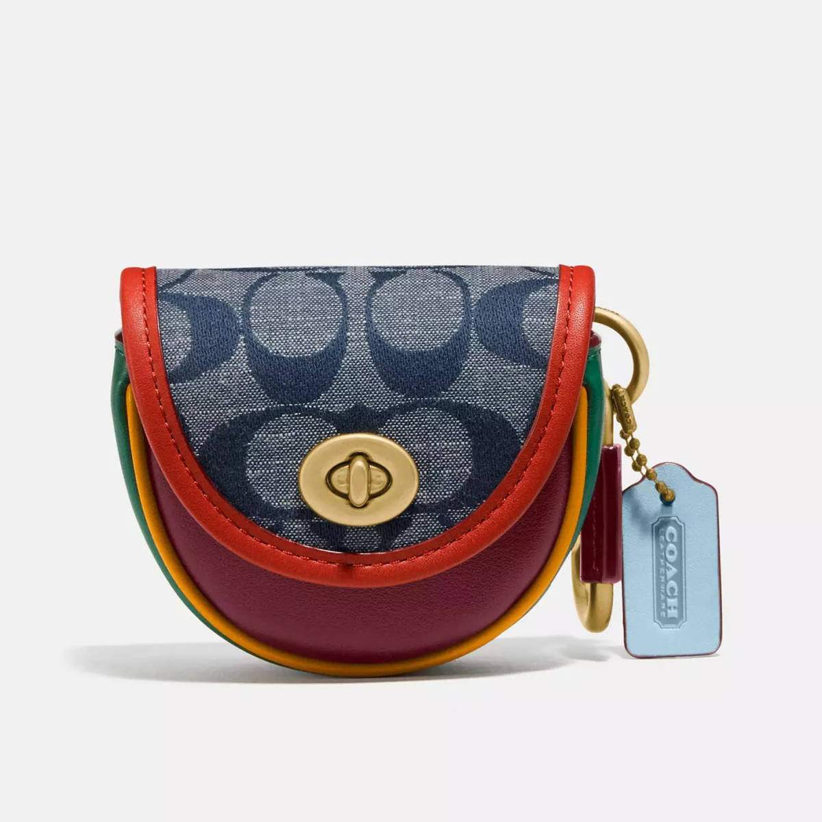 Coach Field  Blue Shoulder Bag-0