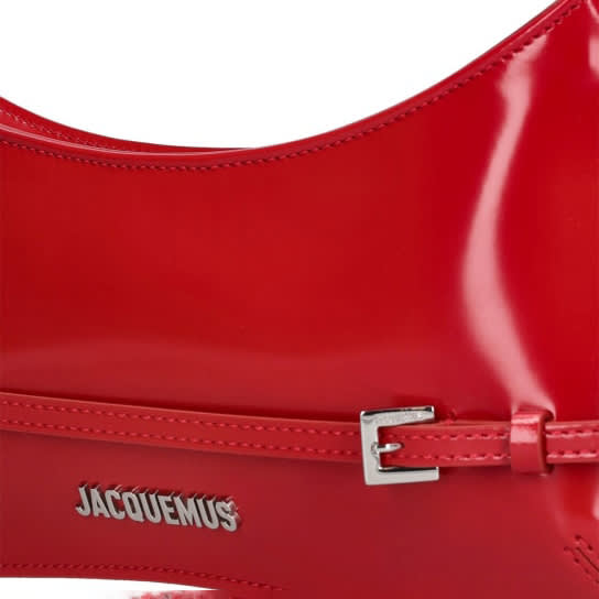 Jacquemus Le Chiquito Moyen Wine Tote Bag-3