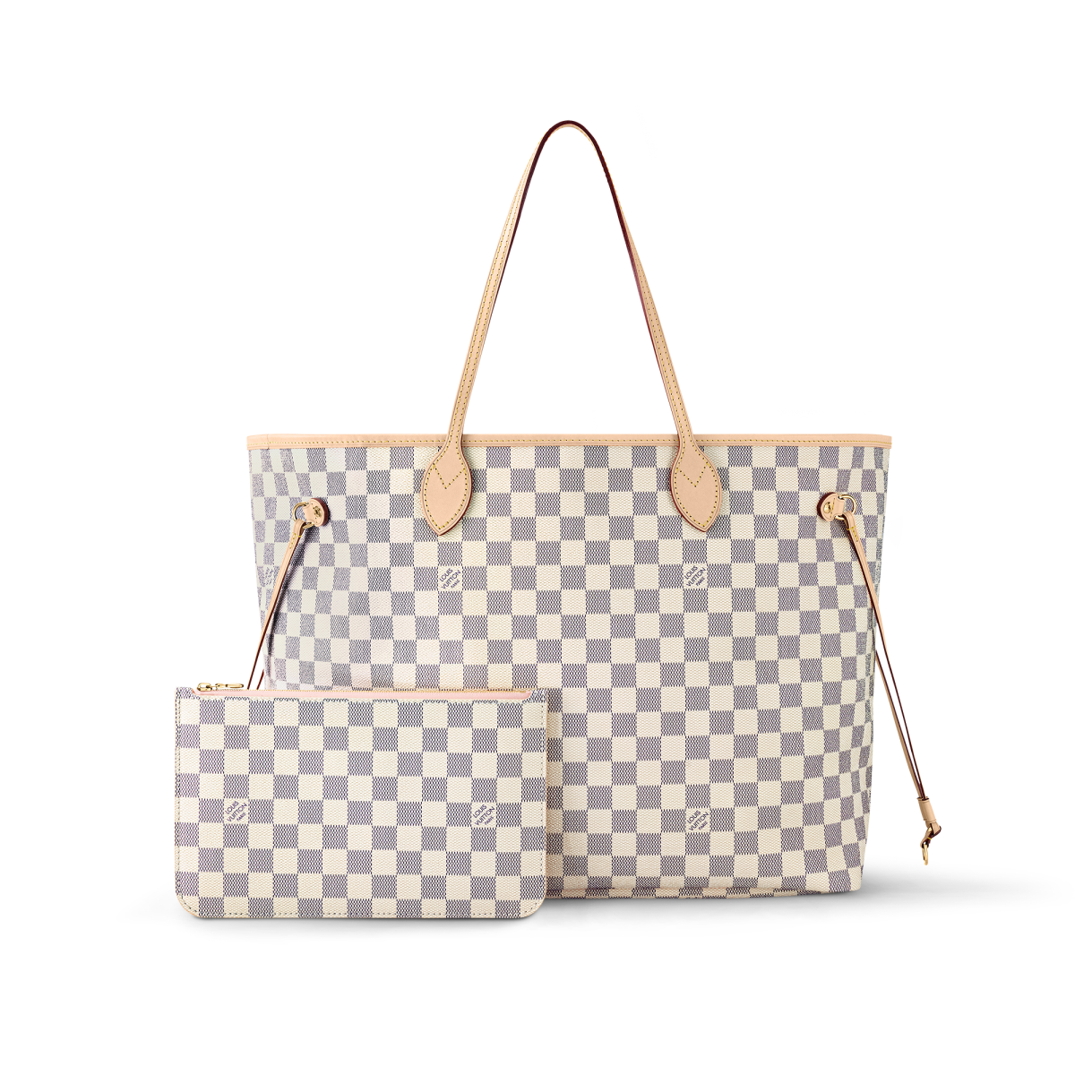 Louis Vuitton Neverfull GM Damier Azur Canvas Bag-0