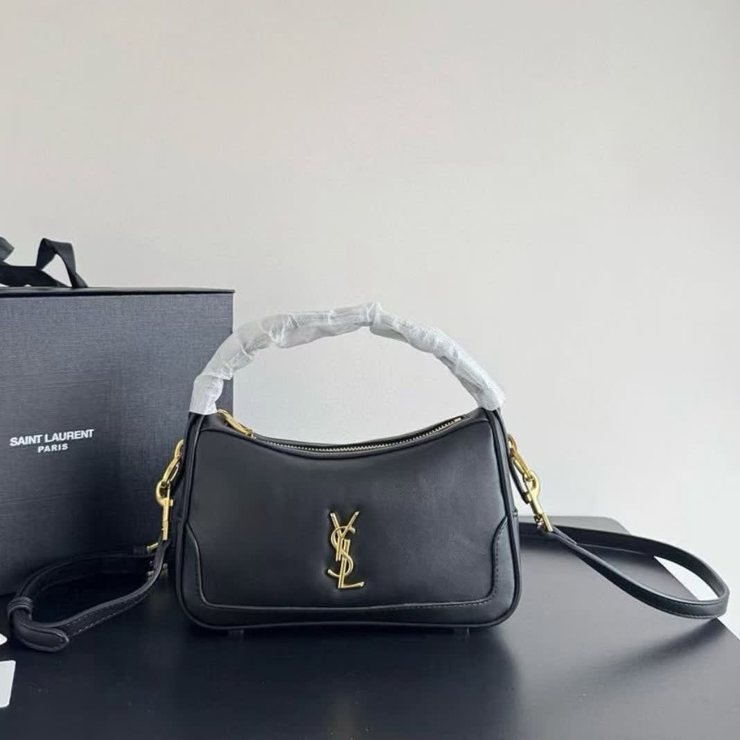 YSL Camera Supple Black Shoulder bag-0