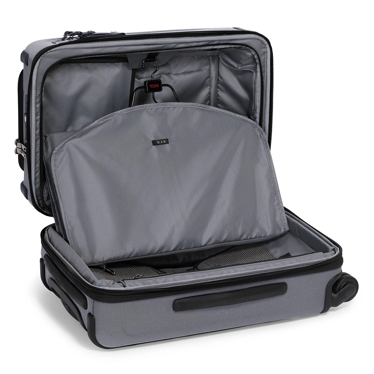 Tumi Grey International Dual Access 4 Wheeled Carry On-4