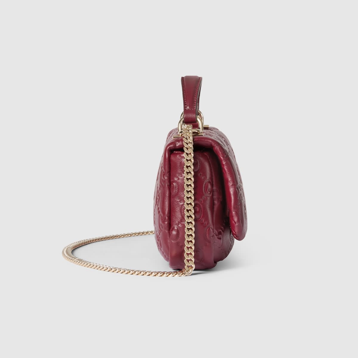 Gucci GG Milano Wine small top handbag-3