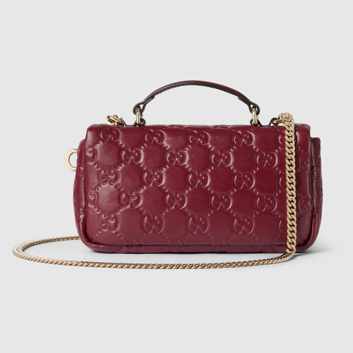 Gucci GG Milano Wine small top handbag-1