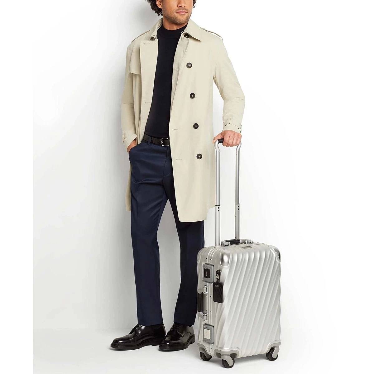 Tumi Silver 19 Degree Aluminum International Carry-On-4