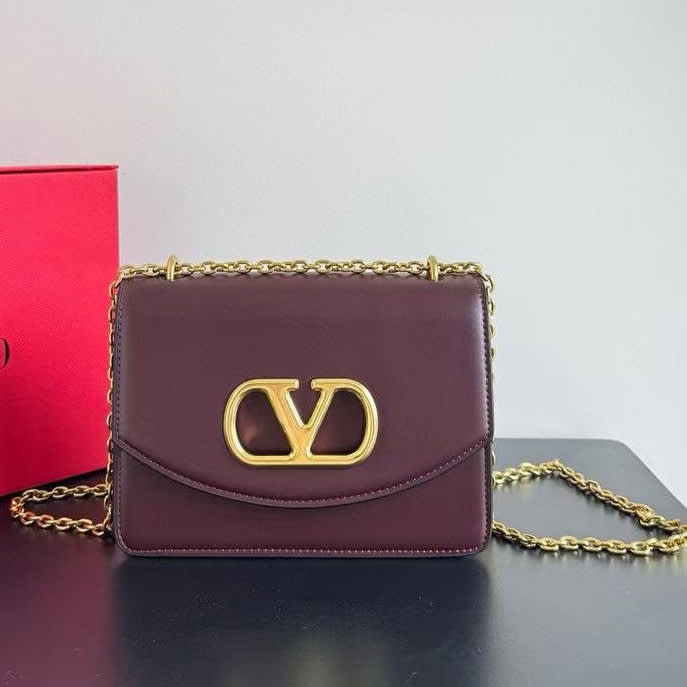 Valentino Garavani Wine Crossbody Bag-0