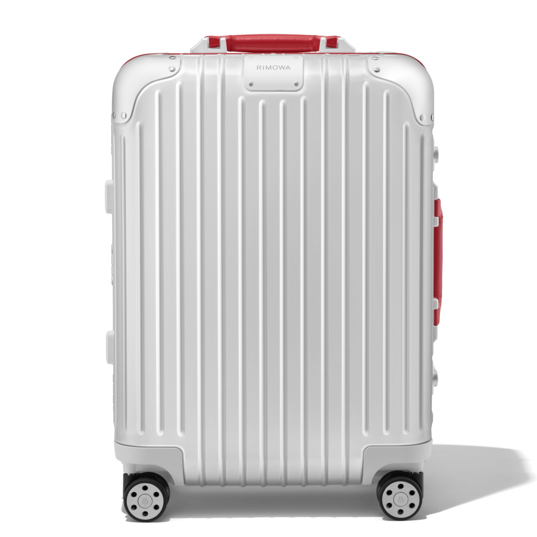 Rimowa Red Premium Cabin Twist Trolley Bag-0