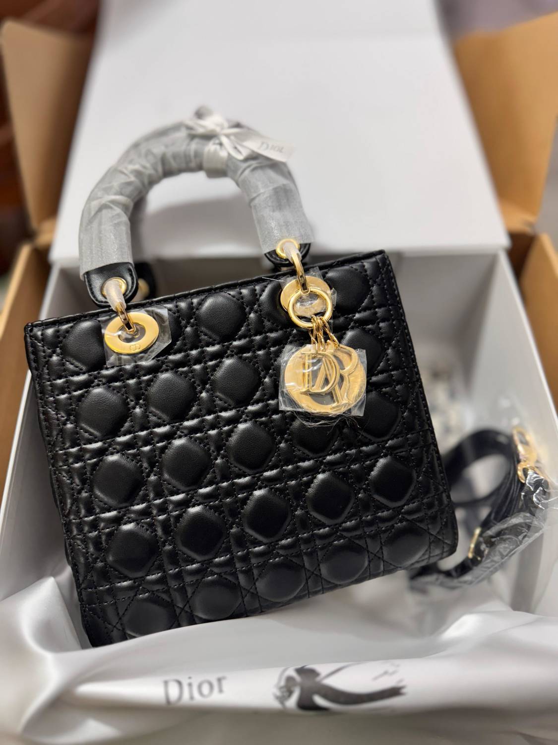 Christian Dior Black Ange Bag-0