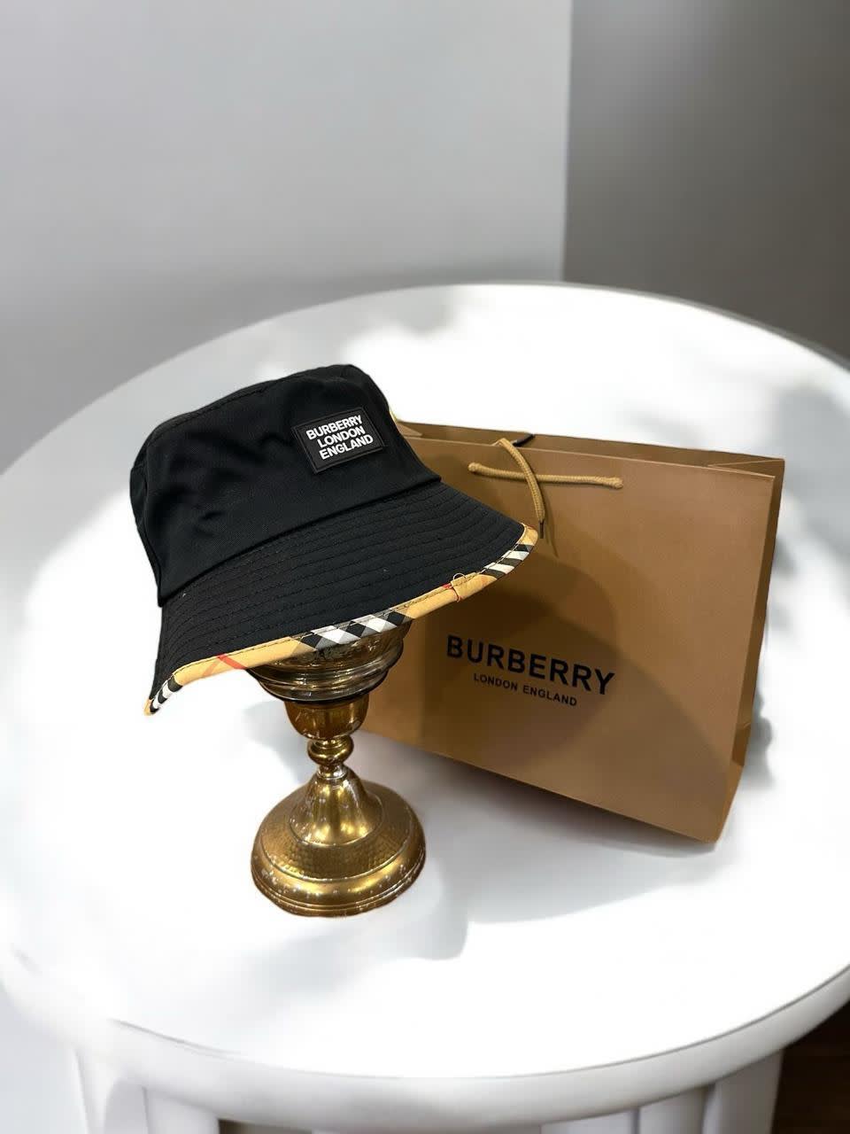Burberry TB Embroidered Black Premium Cap-1