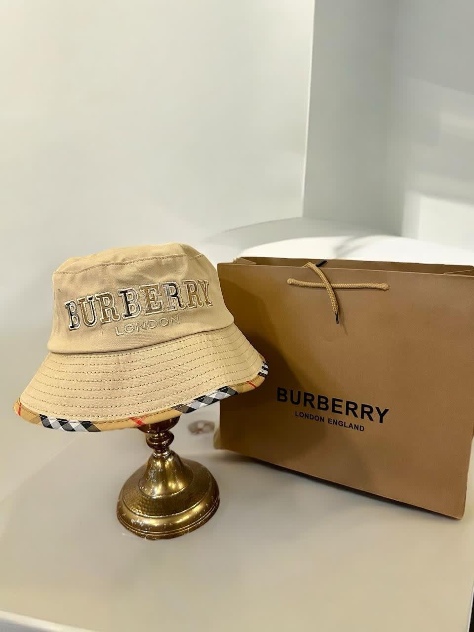 Burberry TB Embroidered Brown Premium Cap-2