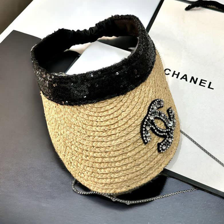 Chanel Beige Premium Cap-1