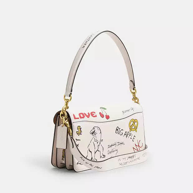 Coach Tabby Shoulder Bag 26 With Sketch Print-1