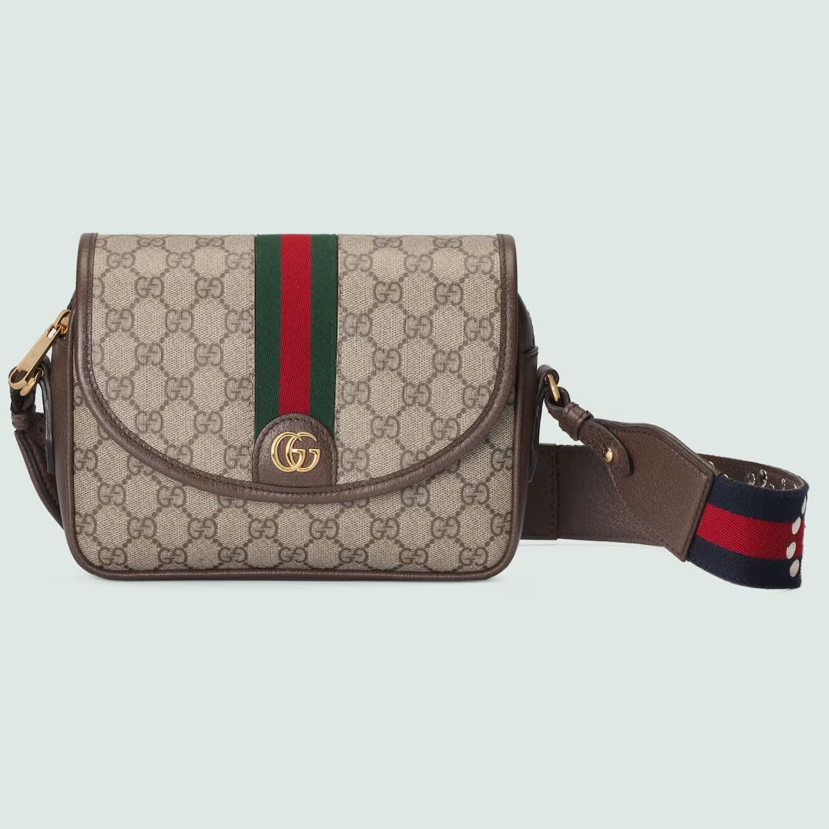 Gucci Ophidia Broad Studded Belt Crossbody Bag-0