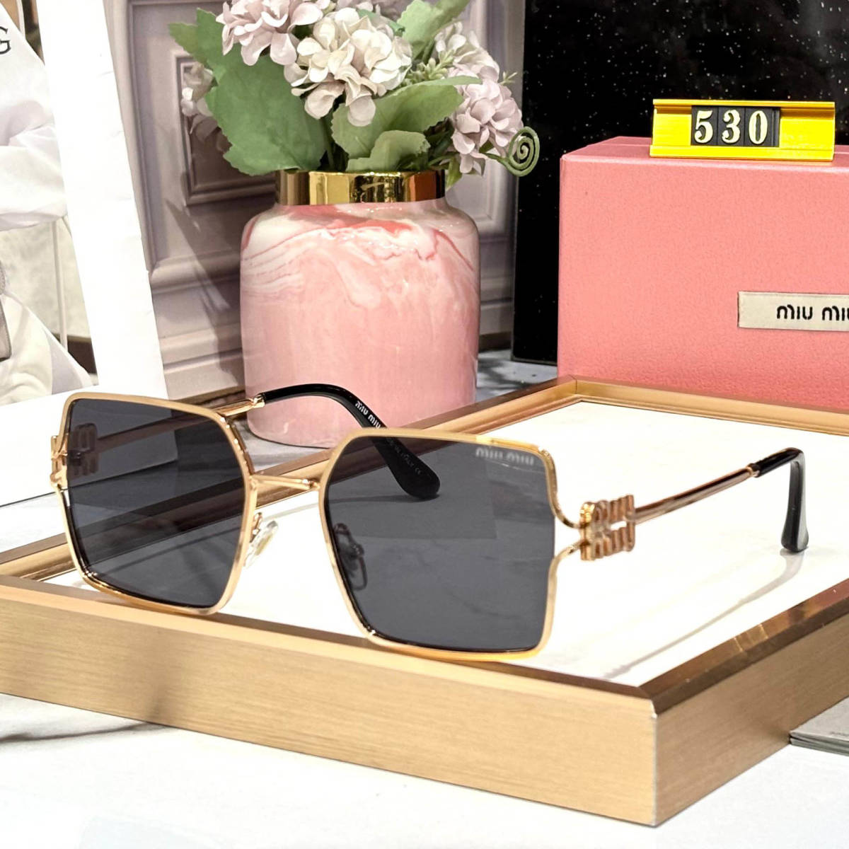 Miu Miu Black Premium Women's Sunglasses-0