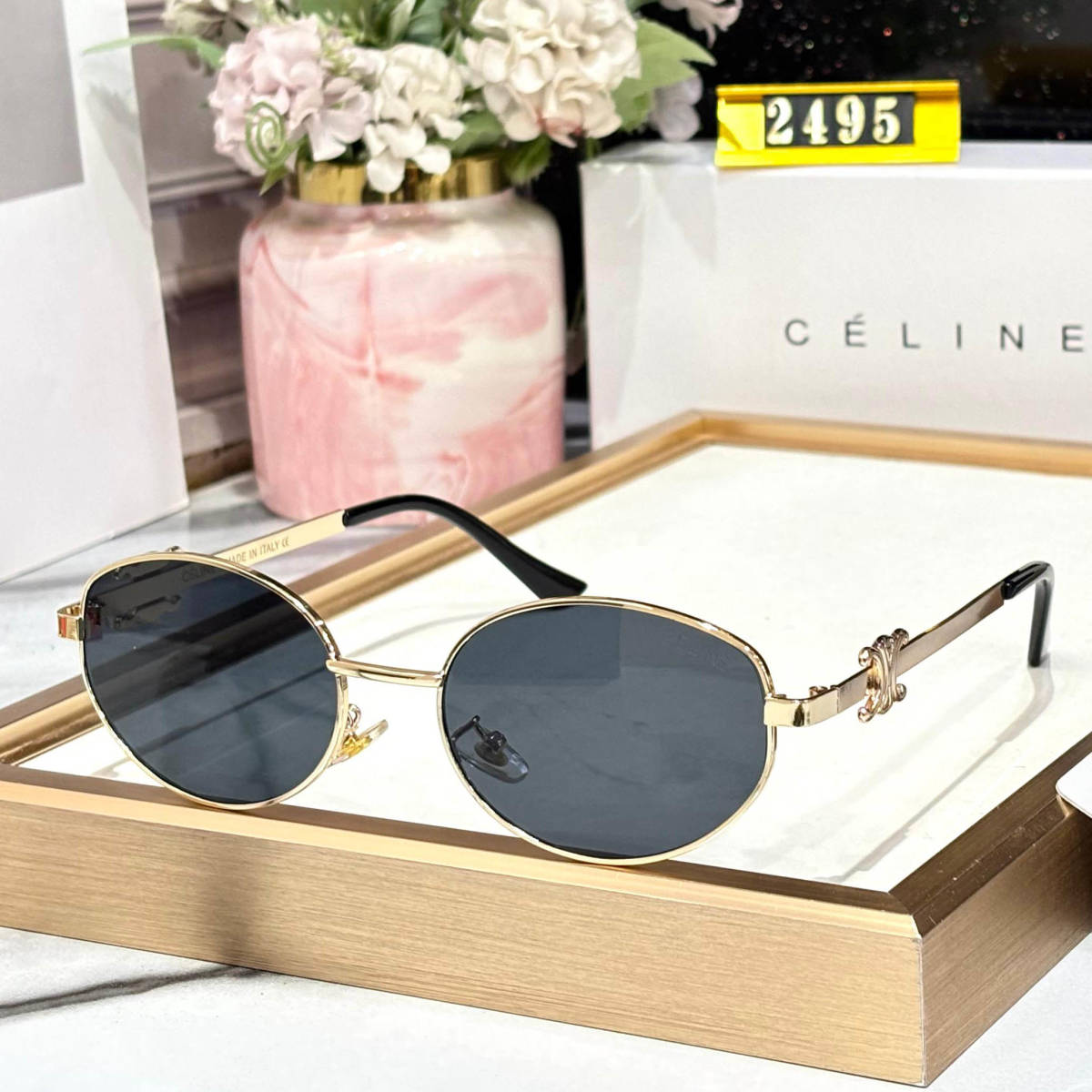 Celine Black Premium Women's Sunglasses-0