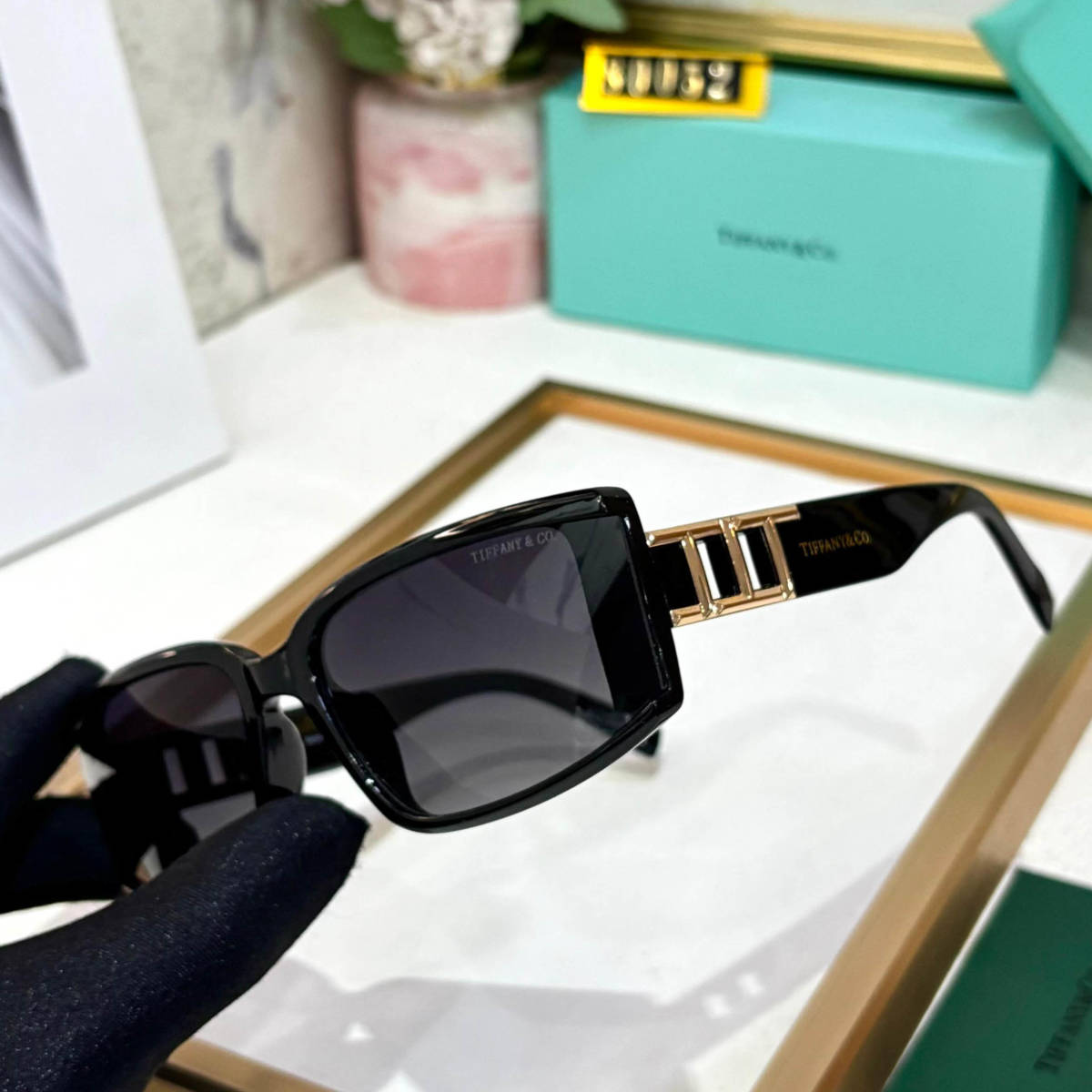 Tiffany Black Premium Women's Sunglasses-1