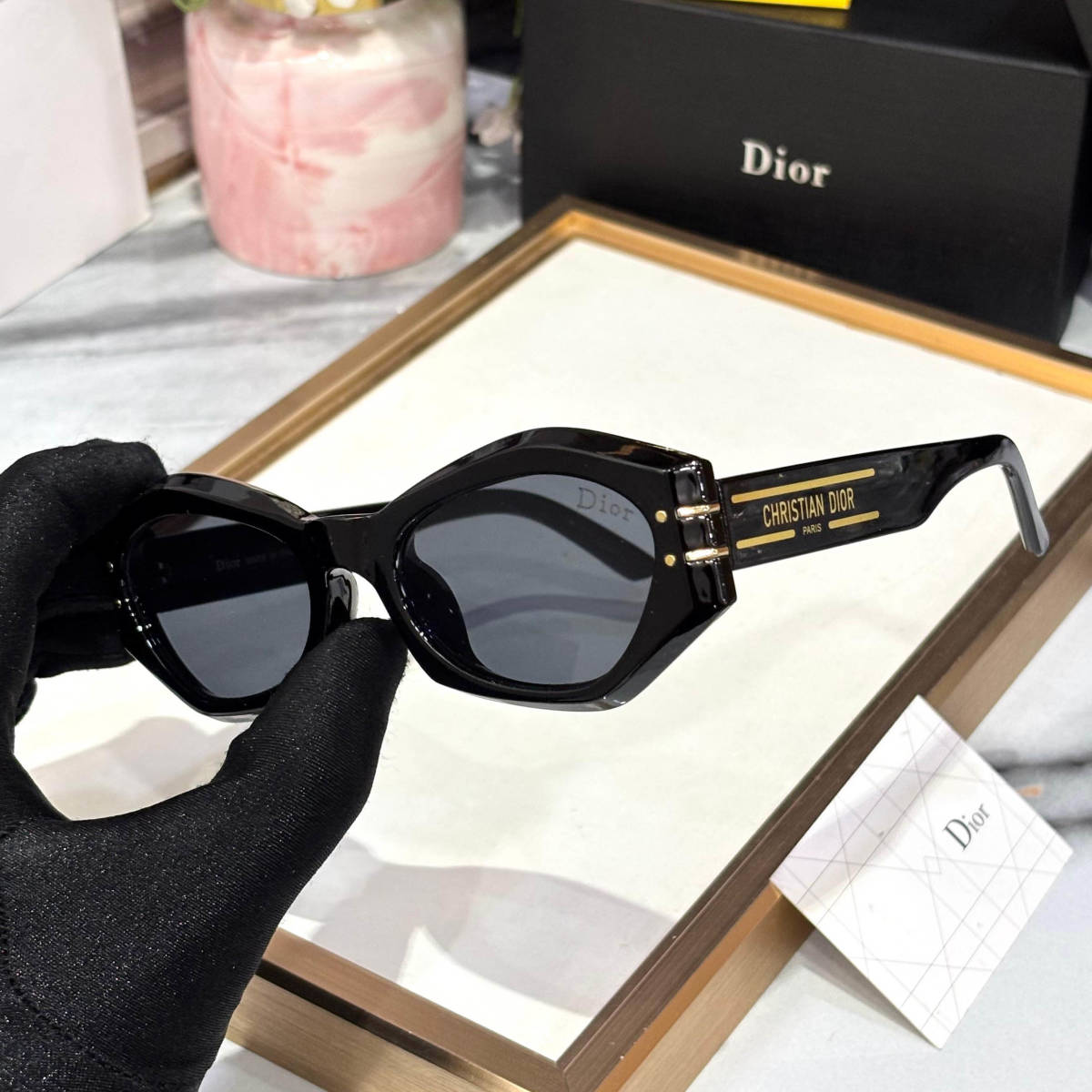 Dior Black Premium Women's Sunglasses-1