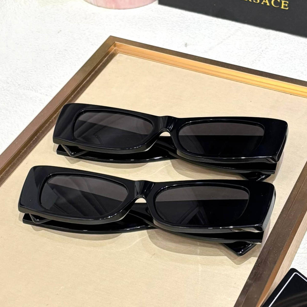 Versace Black Premium Women's Sunglasses-2