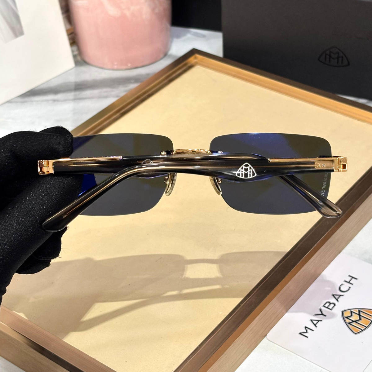 Maybach Black Luxury Sunglasses-4