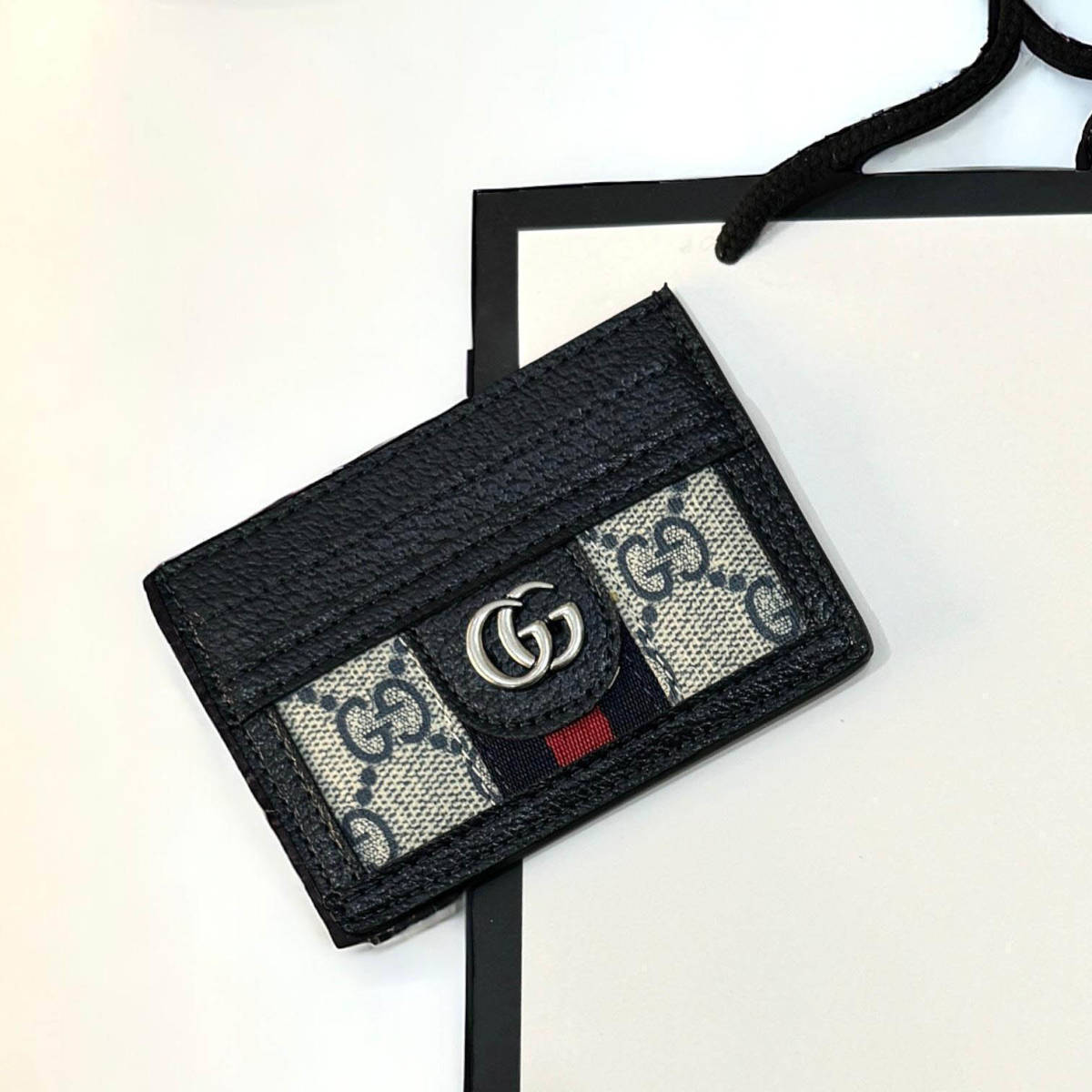 Gucci Black Premium Card Wallet-2