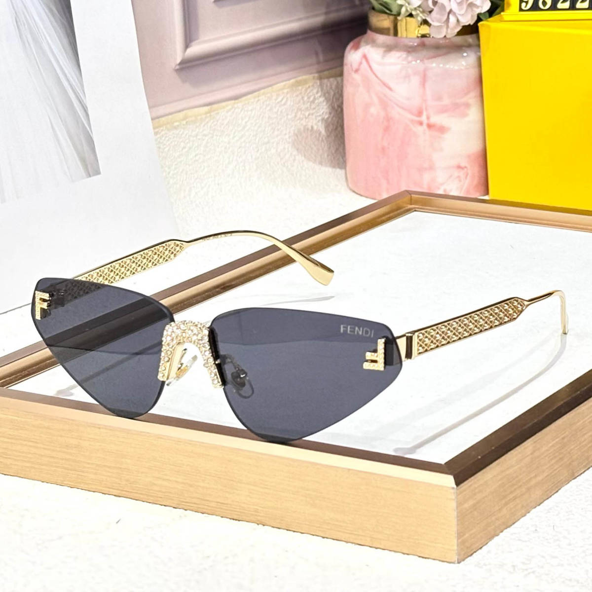 Fendi Black Premium Women's Sunglasses-0