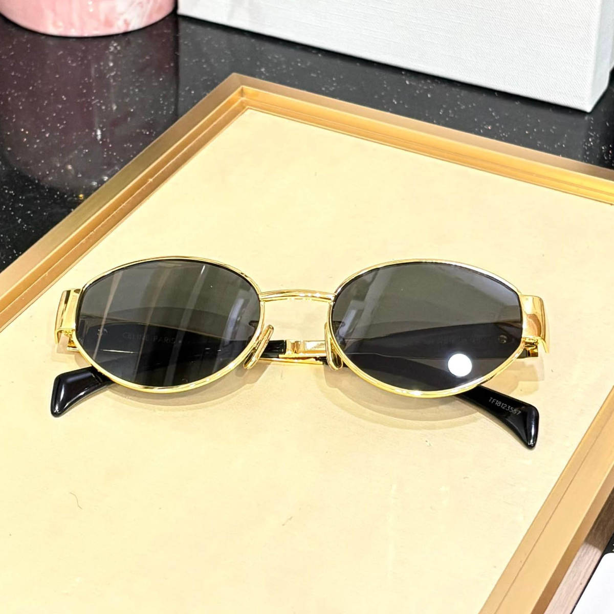 Celine Black Premium Women's Sunglasses-3