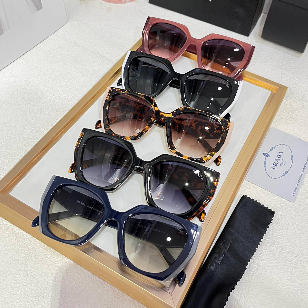 Prada Pink Premium Women's Sunglasses-2