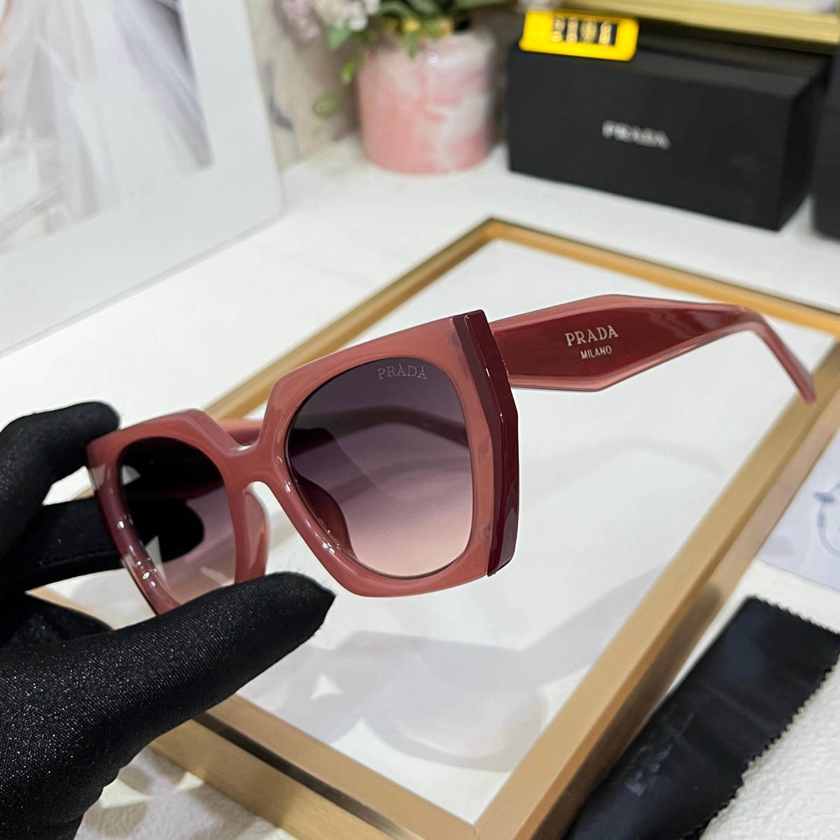 Prada Pink Premium Women's Sunglasses-1