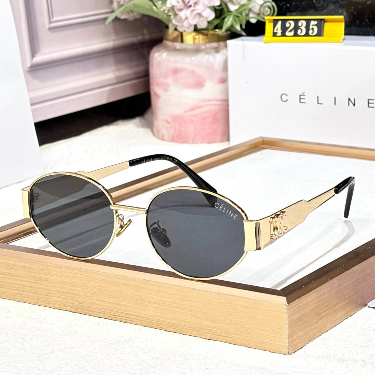Celine Black Premium Women's Sunglasses-0