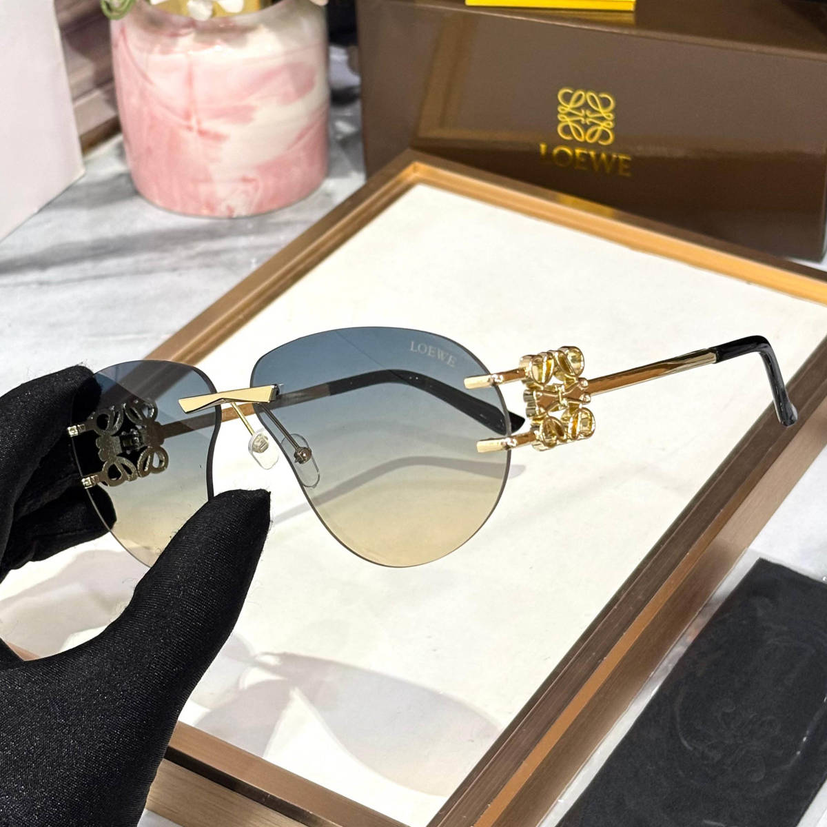 Loewe Blue Premium Women's Sunglasses-1