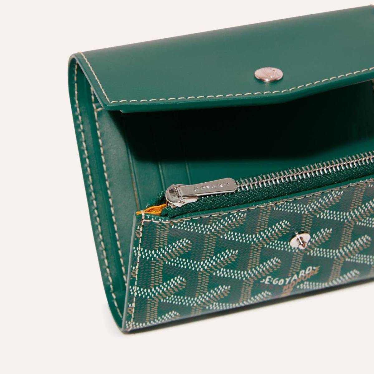Goyard Artois PM Green Women's Wallet-1