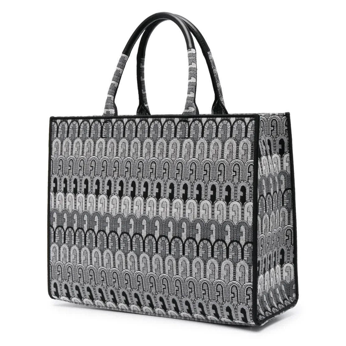 Furla Atena Black High Quality Tote Bags-0