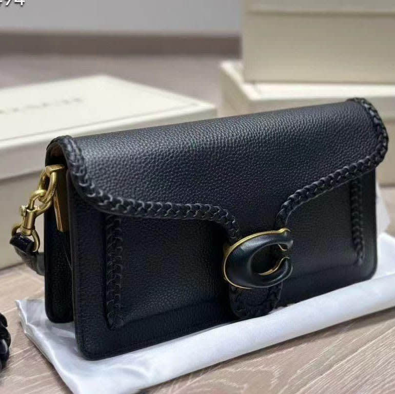 Coach Signature Black Shoulder Bag-0